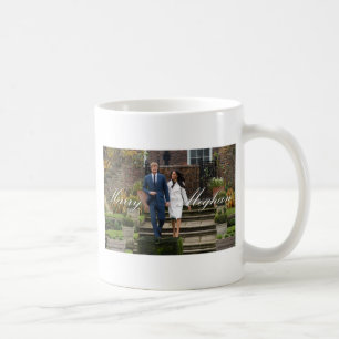 Caneca De Café Príncipe Harry e Meghan Markle Casamento Real