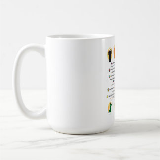 Caneca De Café Princípios da Vida - 16 de junho
