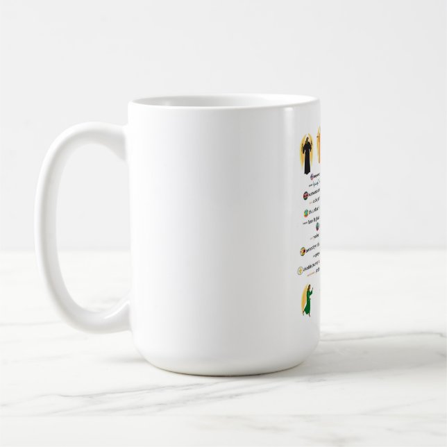Caneca De Café Princípios da Vida - 16 de junho (Esquerda)