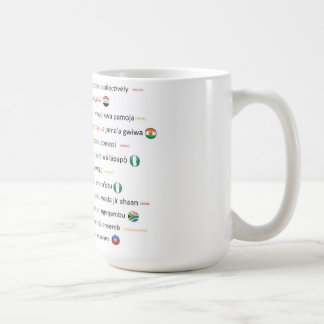 Caneca De Café Princípios da Vida - Patrimônio 