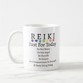 Caneca De Café Princípios Reiki - Brancos