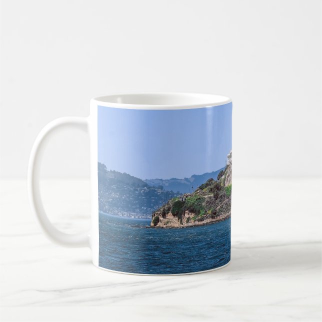 Caneca De Café Prisão Familiar de Alcatraz San Francisco Califórn (Esquerda)