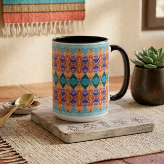 Caneca De Café Prisma do Nascer do Sol