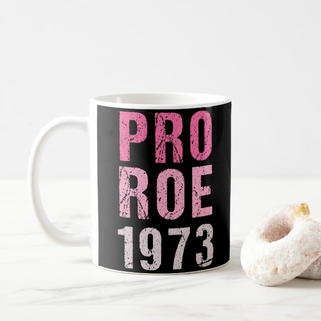 Caneca De Café Pro Roe 1973 (Com Donut)