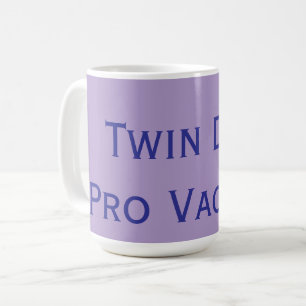 Caneca De Café Pro Vaccine Twin Pai