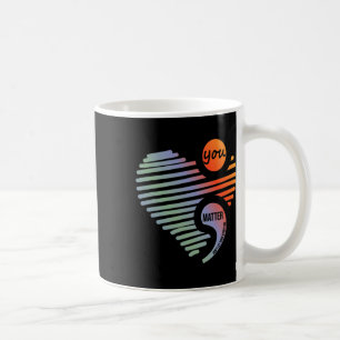 Caneca De Café Problema com o coração Não deixe a história acabar