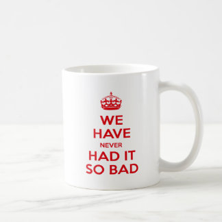 Caneca De Café Problema de economia contemporânea — recessão