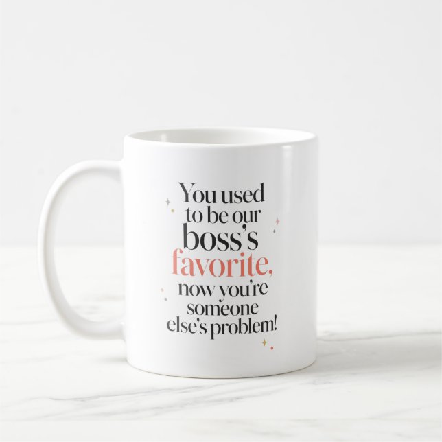 Caneca De Café Problema de Outra Pessoa Agora (Esquerda)