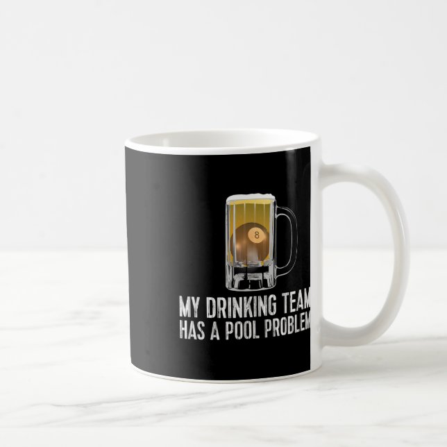 Caneca De Café Problema de Piscina da Piscina do Bebendo do Bar e (Direita)