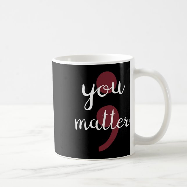 Caneca De Café Problema Na Prevenção Do Suicídio (Direita)