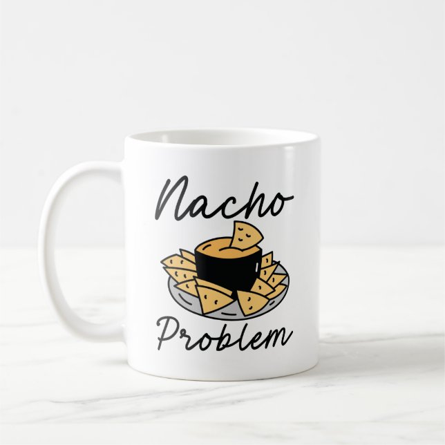 Caneca De Café Problema Nacho (Esquerda)