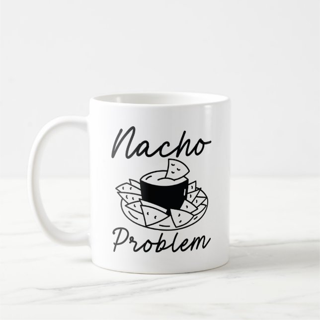 Caneca De Café Problema Nacho (Esquerda)