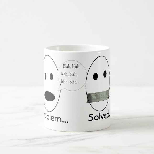 Caneca De Café Problema resolvido (Centro)