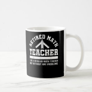 Caneca De Café Problemas de aposentadoria engraçados do professor