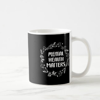 Caneca De Café Problemas de saúde mental Sensibilização Prevenção