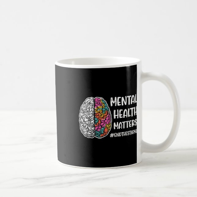 Caneca De Café Problemas Mental (Direita)