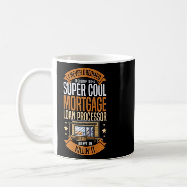 Caneca De Café Processador de Operações de Processador de Emprést (Esquerda)