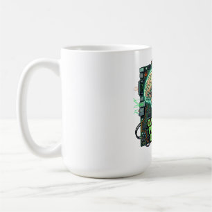 Caneca De Café Processador Sobrecarregado por Pensar Demais Humor