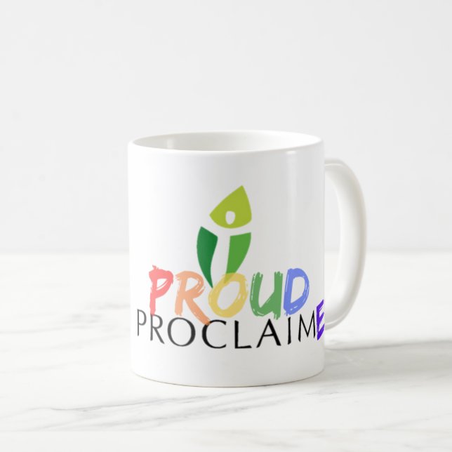 Caneca De Café Proclamação orgulhosaER Mug (Frente Esquerda)