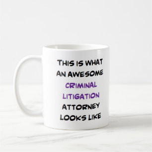 Caneca De Café procurador criminal, incrível