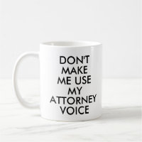 Procurador-Geral Gift Mug Engraçado Citação Slogan