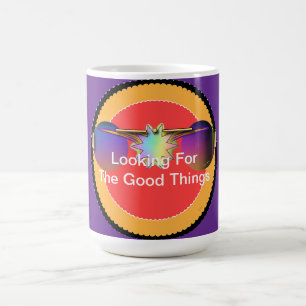 Caneca De Café Procurando As Coisas Boas Mug