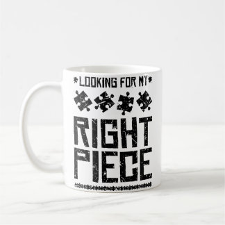 Caneca De Café Procurando Minha Peça Certa Puzzle