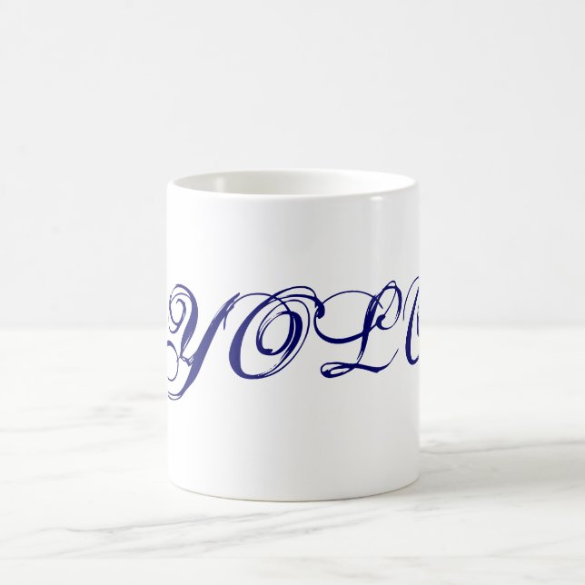 Caneca De Café Produção de YOLO (Centro)