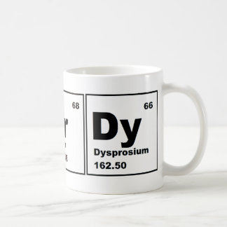 Caneca De Café Produto Nerdy da química!