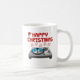 Caneca De Café Produtor de Música Eletrônica de Natal DJ