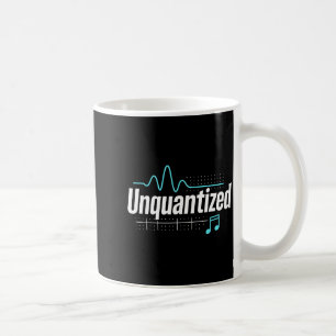 Caneca De Café Produtor Musical Músico Gráfico Não Quantizado
