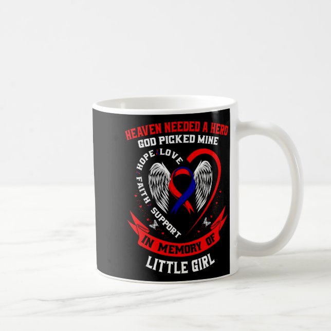 Caneca De Café Produtos de conscientização sobre CHD para meninas (Direita)