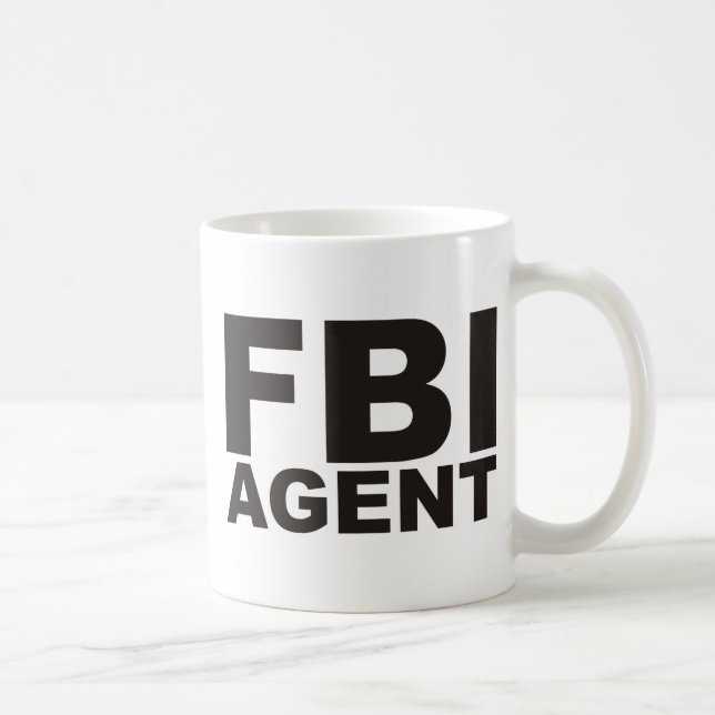 Caneca De Café Produtos & design do FBI! (Direita)
