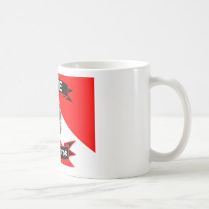 Caneca De Café Produtos do instrutor do mergulho