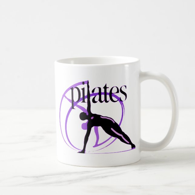 Caneca De Café Produtos do método de Pilates! (Direita)