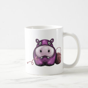 Caneca De Café produtos felizes do hipopótamo