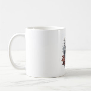 Caneca De Café Profecia da Caveira e do Corvo