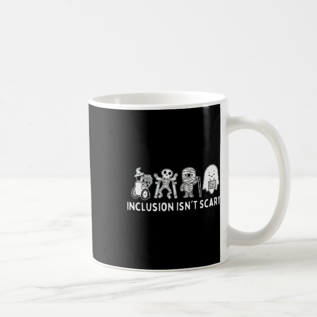 Caneca De Café Professor assustador Skeleton Ghost Cute? (Direita)