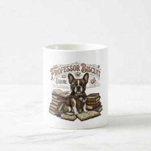 Caneca De Café Professor Biscoito Francês Esquire Vintage