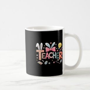 Caneca De Café Professor Bunny Páscoa Engraçado Teatro De Páscoas