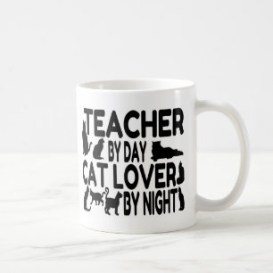 Caneca De Café Professor Cat Lover