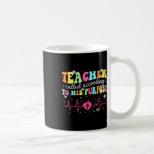 Caneca De Café Professor Chamado de Acordo com Seu Propósito Prof