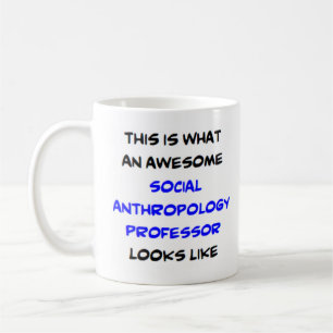 Caneca De Café professor de antropologia social incrível