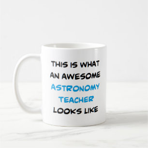 Caneca De Café professor de astronomia incrível