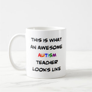 Caneca De Café professor de autismo, incrível