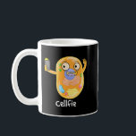 Caneca De Café Professor de Biologia Cell Fie Funny Science Pun C<br><div class="desc">Cell Fie Funny Science Biology Professor Pun Chemistry Selfie</div>