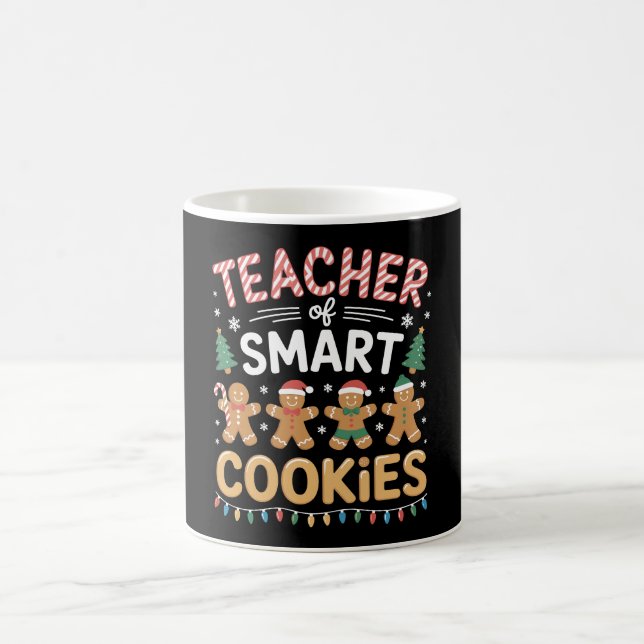 Caneca De Café Professor De Biscoitos Inteligentes Natal Biscoito (Centro)