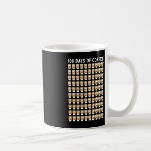 Caneca De Café Professor de Café 100 Cafés 100 Escola do 100º Dia