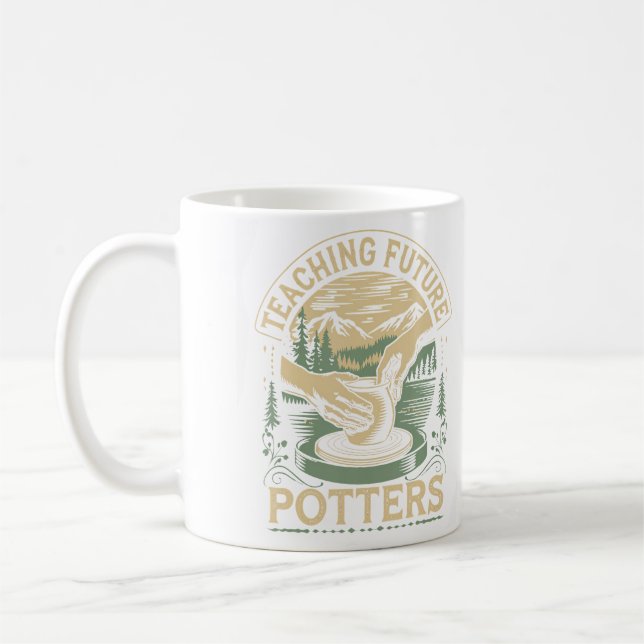Caneca De Café Professor de Cerâmica (Esquerda)