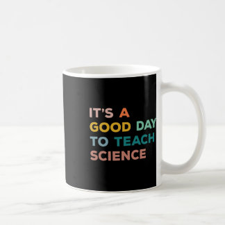 Caneca De Café Professor De Ciência Oferece Um Bom Dia Para Ensin